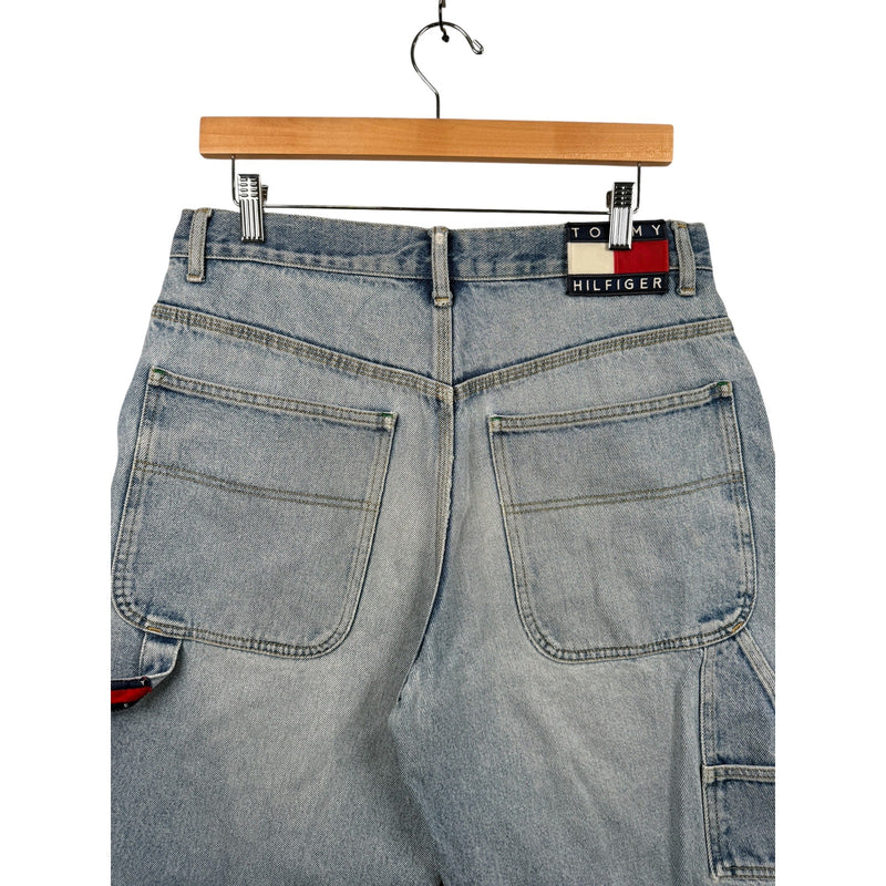 Vintage Tommy Jeans Straight Leg Denim Jean Shorts 32