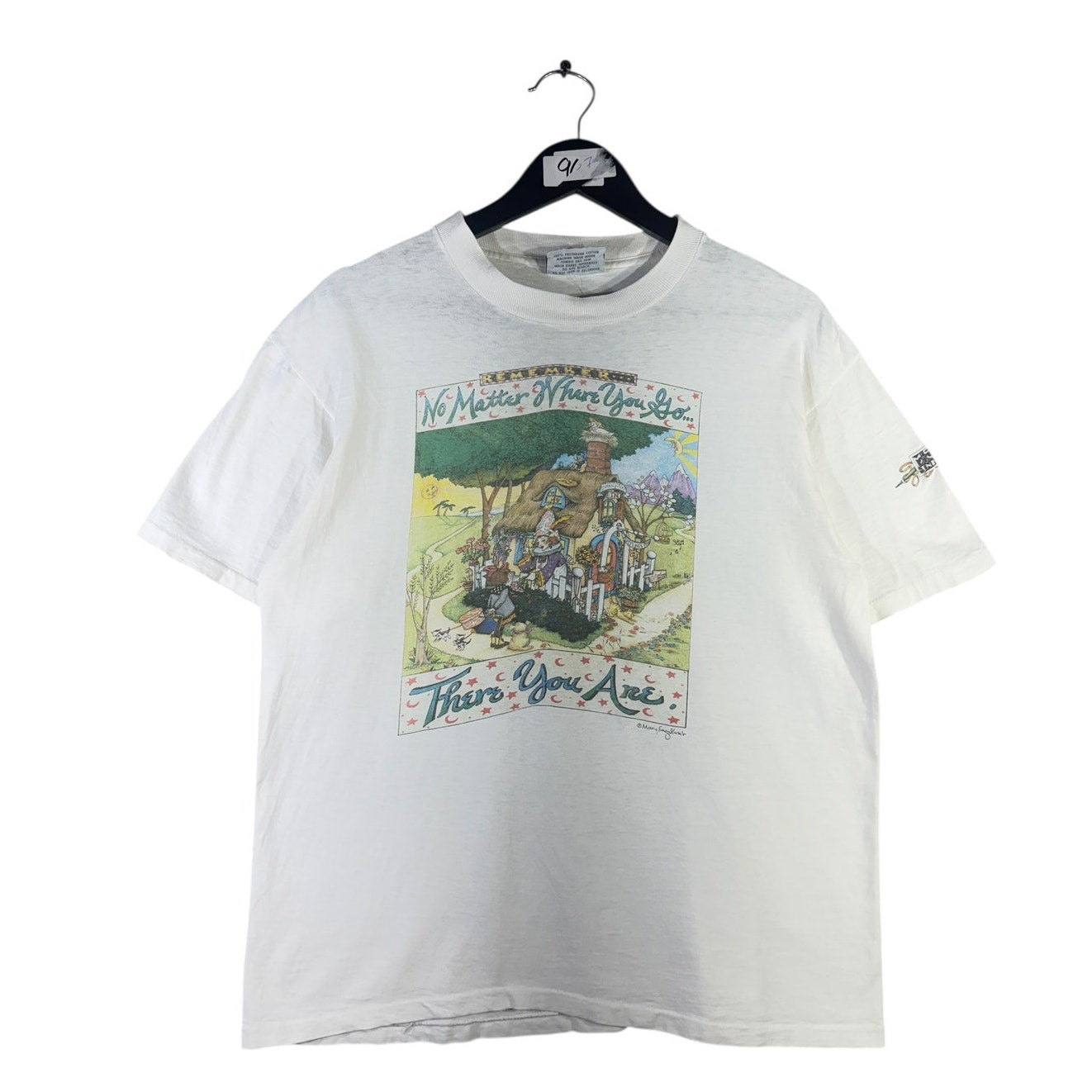 Vintage No Matter Where You Go Art T-Shirt