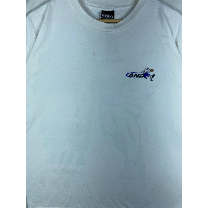 Vintage And1 Basketball Graphic Print T-Shirt