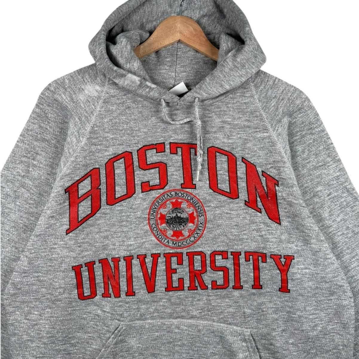 Vintage Boston University NCAA Hoodie