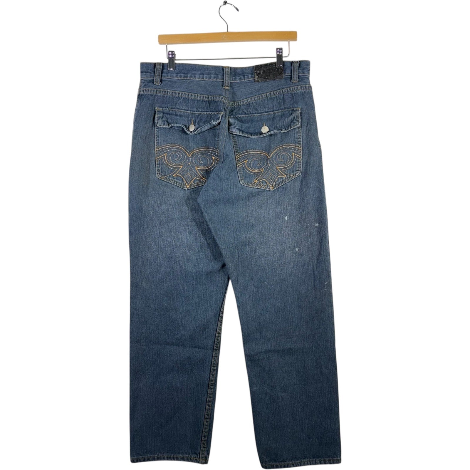 Vintage Old Skool Straight Leg Denim 38 x 30