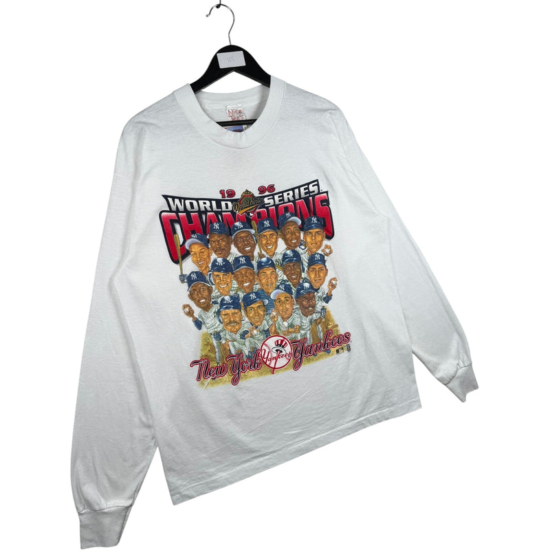 Vintage NY Yankees World Series Champions 1996 Long Sleeve