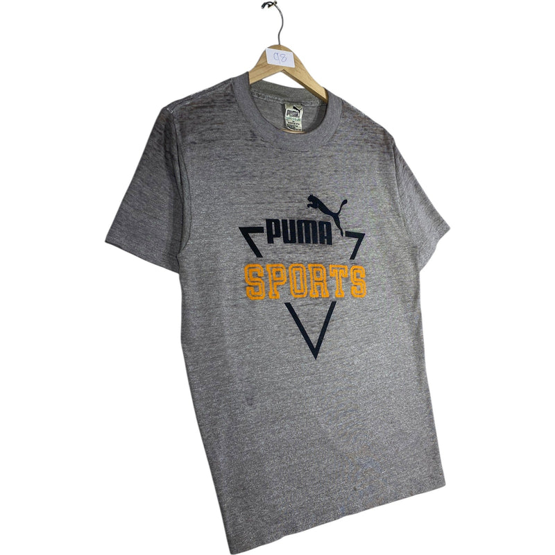 Vintage Puma Sports Big Logo Print T-Shirt