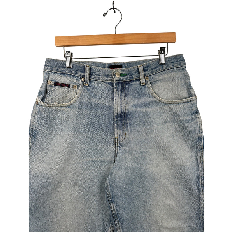 Vintage Tommy Jeans Straight Leg Denim Jean Shorts 32