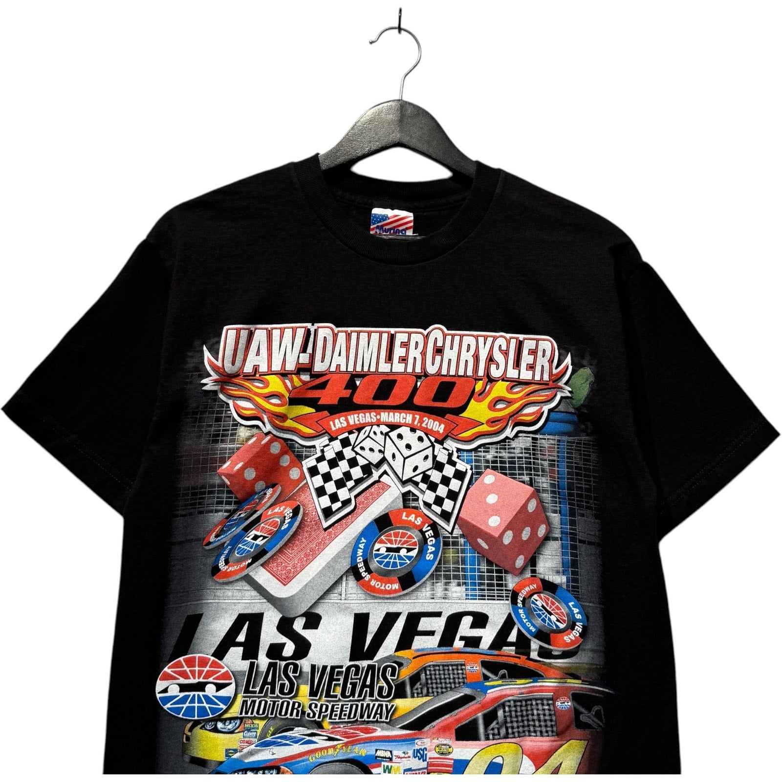 Vintage UAW Daimler Chrysler 400 NASCAR Tee