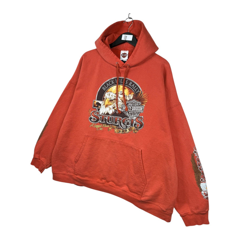 Vintage Harley Davidson Sturgis Eagle Graphic Hoodie