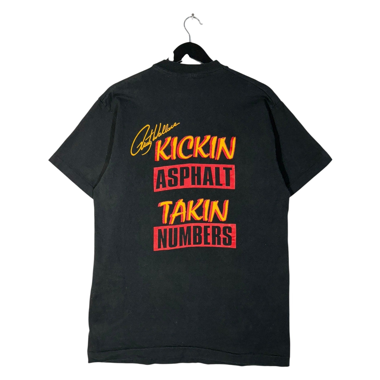 Vintage Rusy Wallace AOP NASCAR T-Shirt