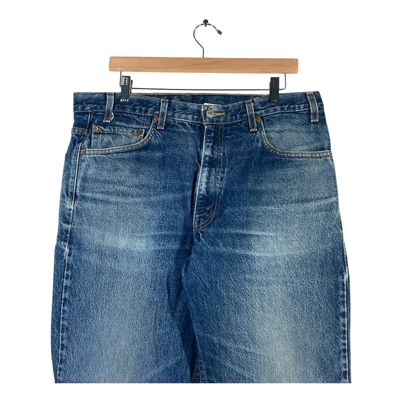 Vintage Levi's 517 Regular Bermuda Denim Shorts 36