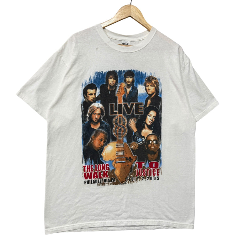 Vintage The Long Walk To Justice Artists' Benefit Concert Tee