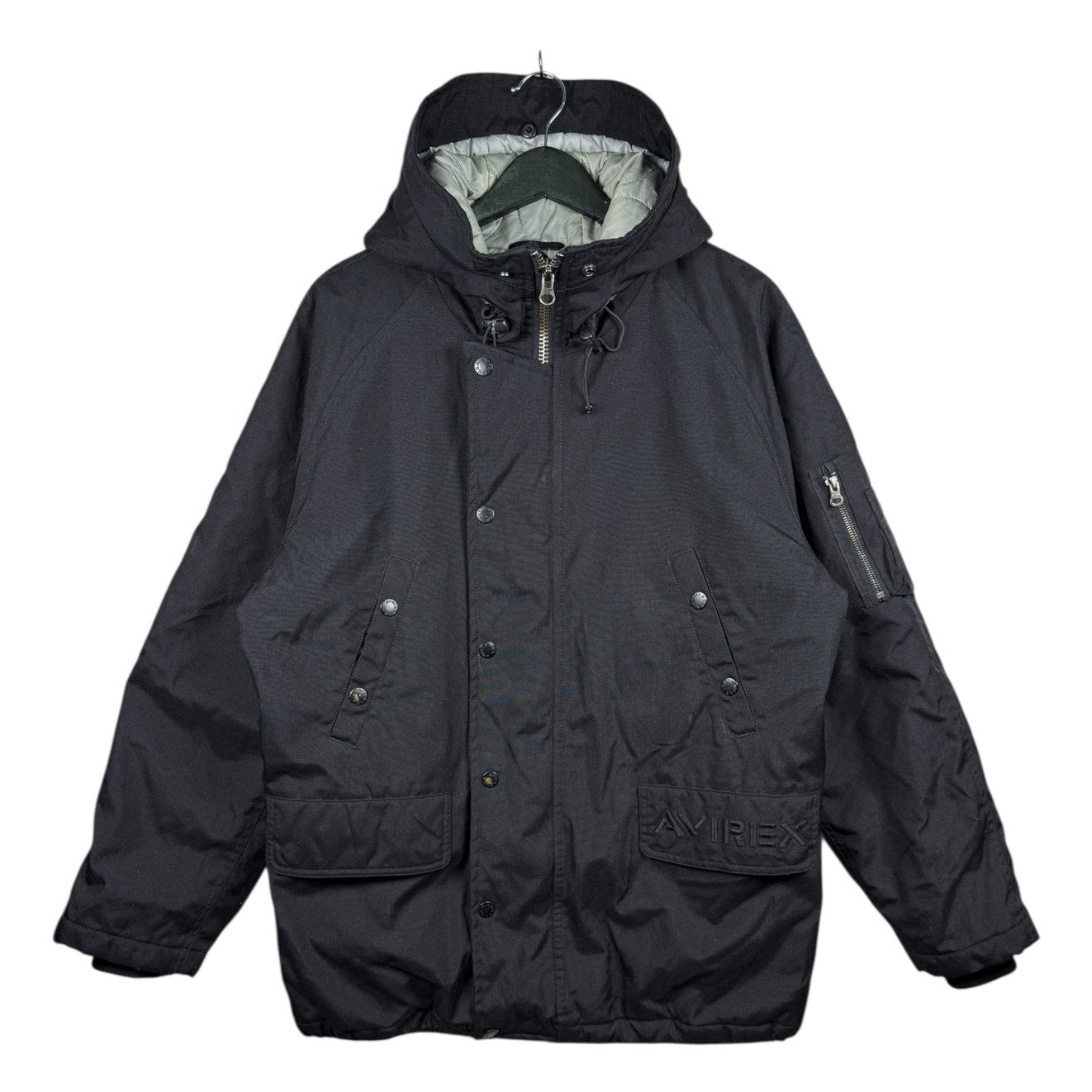 Vintage Avirex Hooded Puffer Parka Jacket