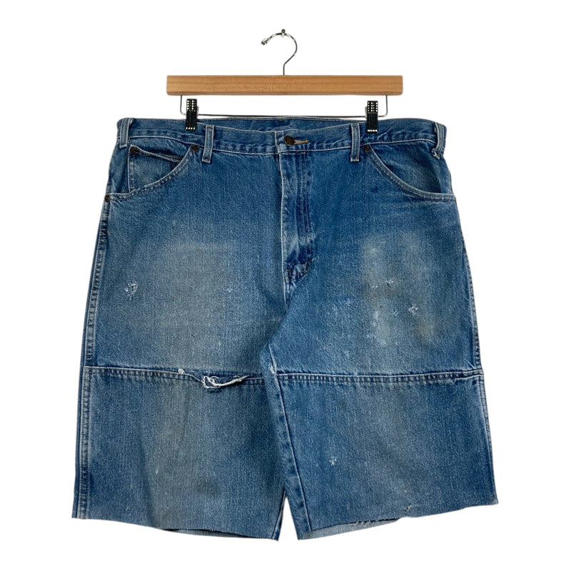 Vintage Dickies Raw Hem Distressed Denim Shorts 39