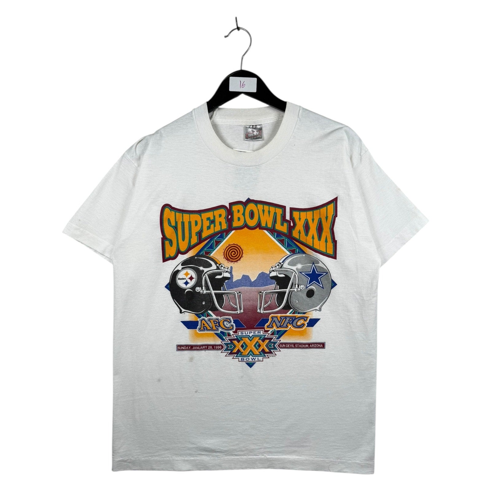 Vintage Super Bowl XXX NFL Rivalry T-Shirt