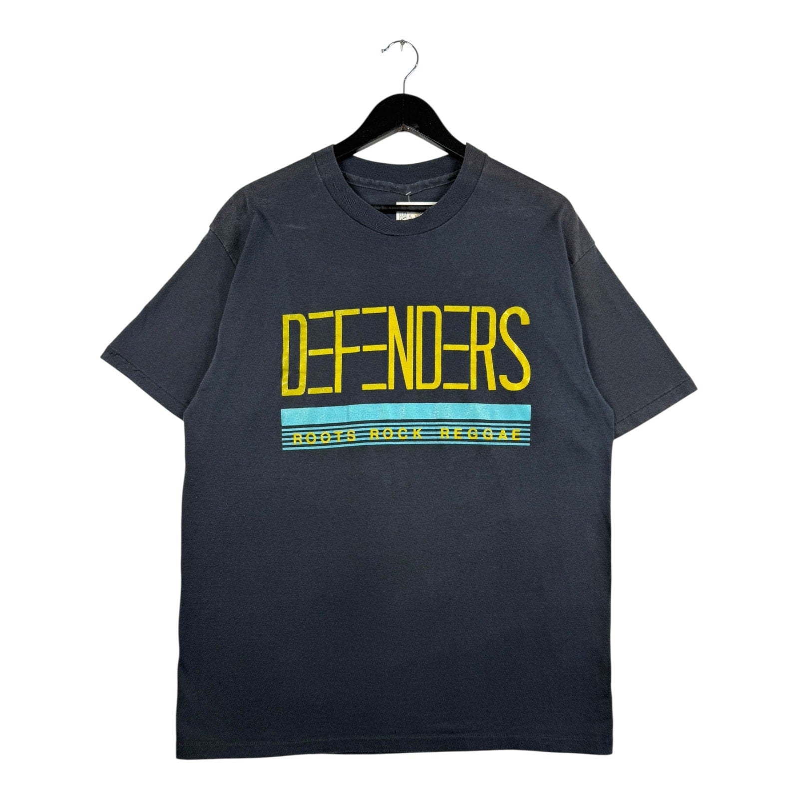 Vintage Defenders Roots Rock Reggae Band T-Shirt