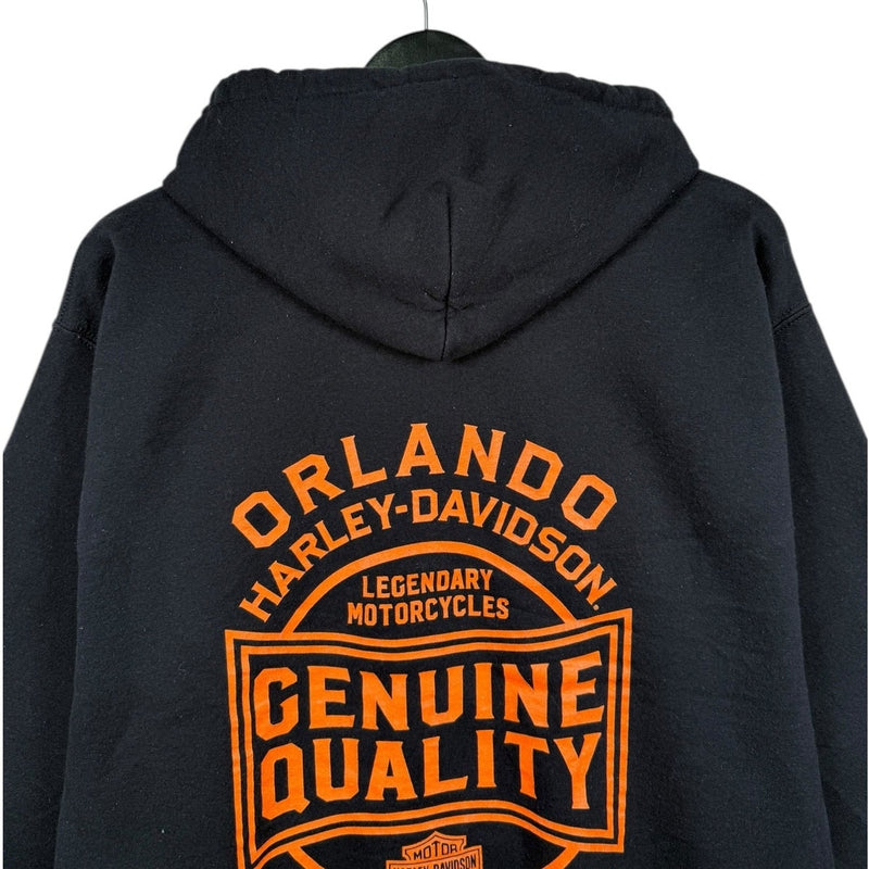 Vintage Harley Davidson Genuine Quality Graphic Hoodie
