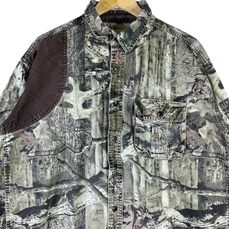 Vintage Wrangler ProGear Denim Long Sleeve Button Up