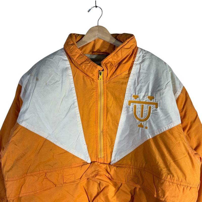 Vintage University Of Tennessee Embroidered Logo Puffer Jacket
