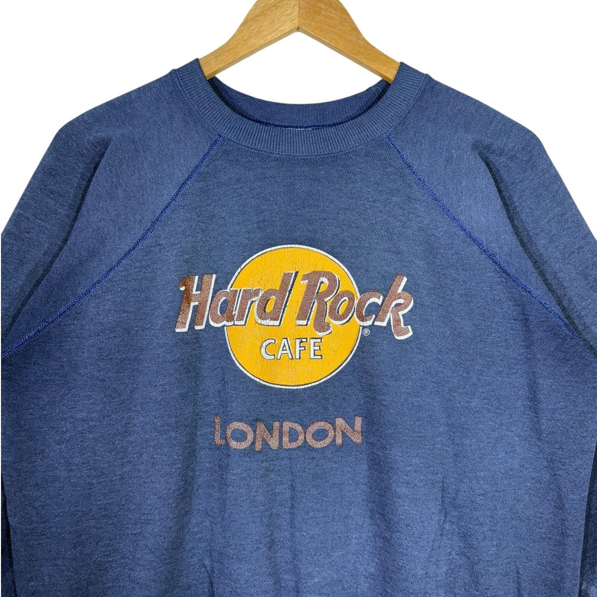 Vintage Hard Rock Cafe London Logo Crewneck