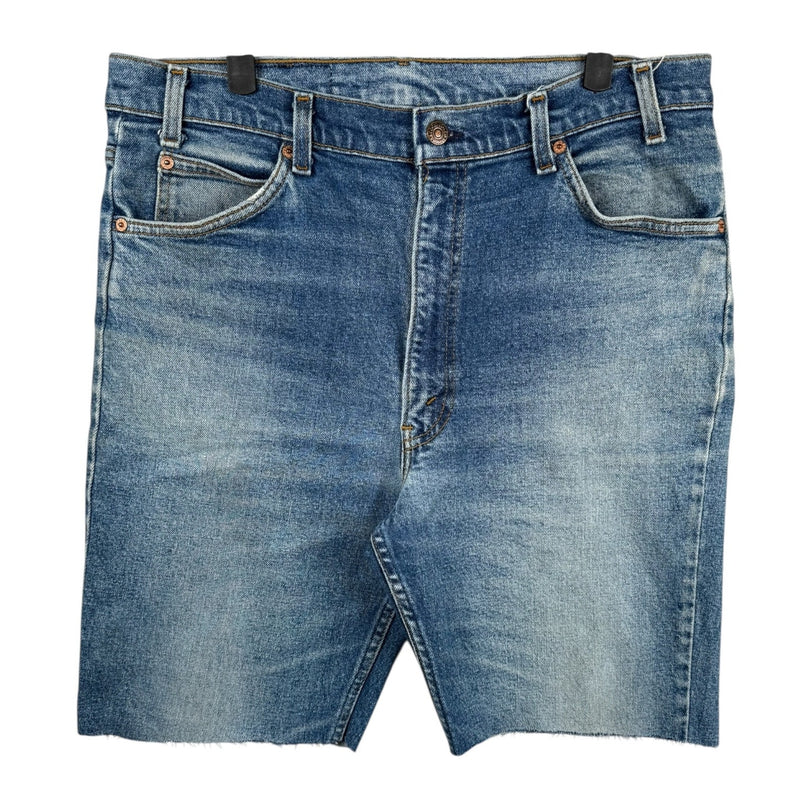 Vintage Levi's Raw Hem Denim Shorts 38