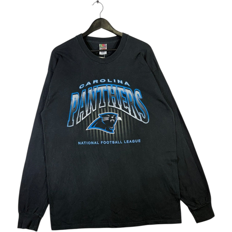 Vintage Carolina Panthers NFL Graphic Long Sleeve
