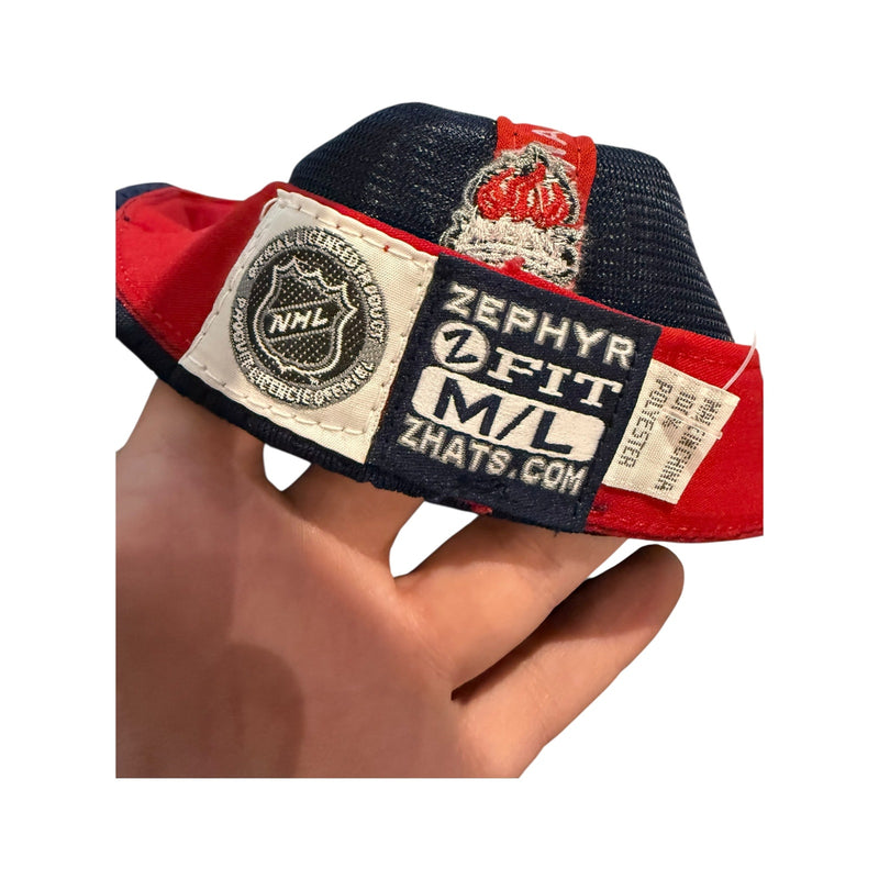 Vintage New York Rangers NHL Mesh Fitted Hat