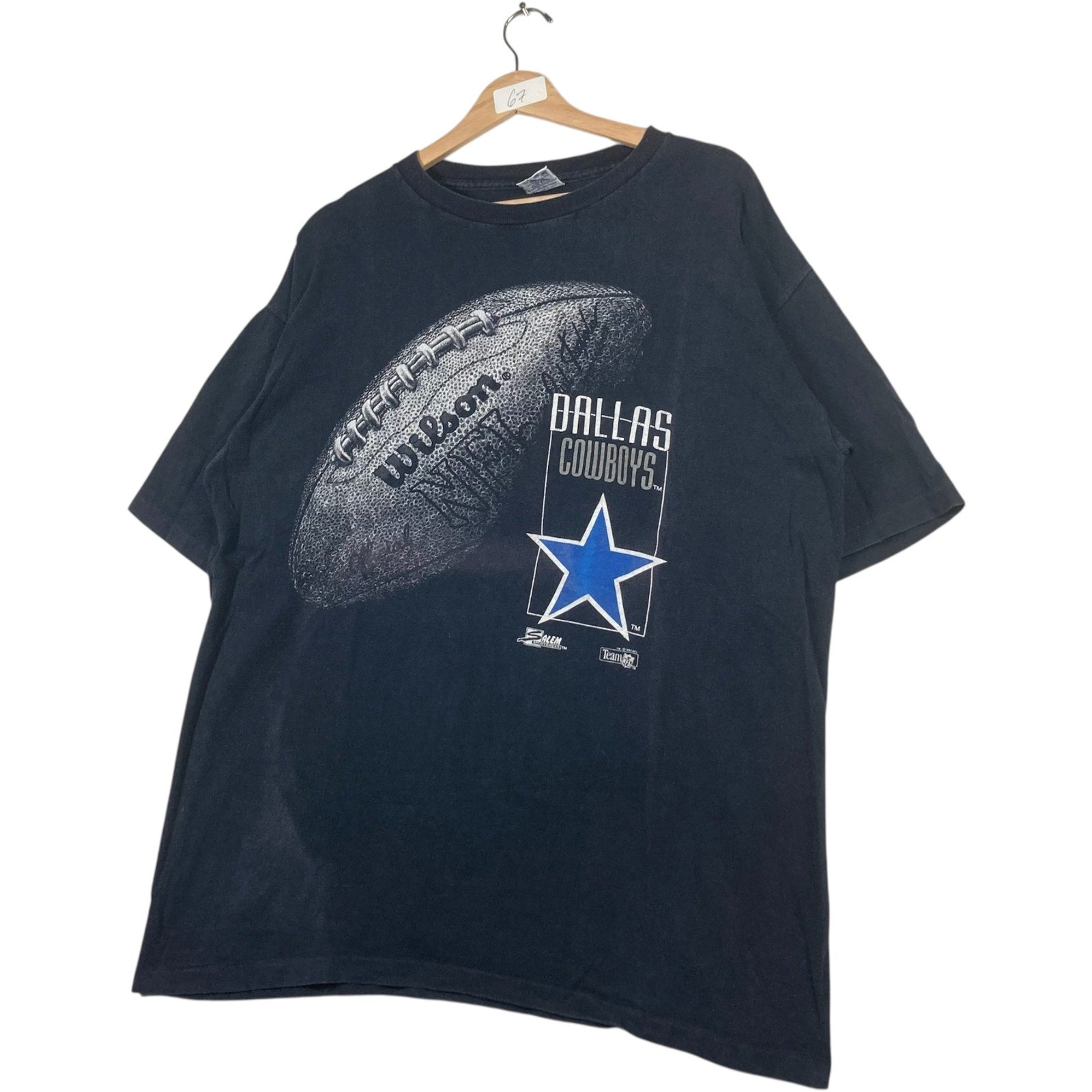 Vintage Dallas Cowboys Wilson Football NFL Tee