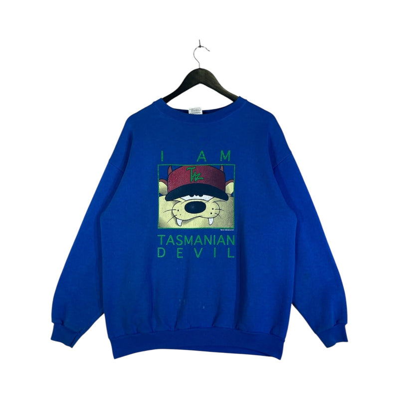 Vintage "I Am Tasmanian Devil" Crewneck