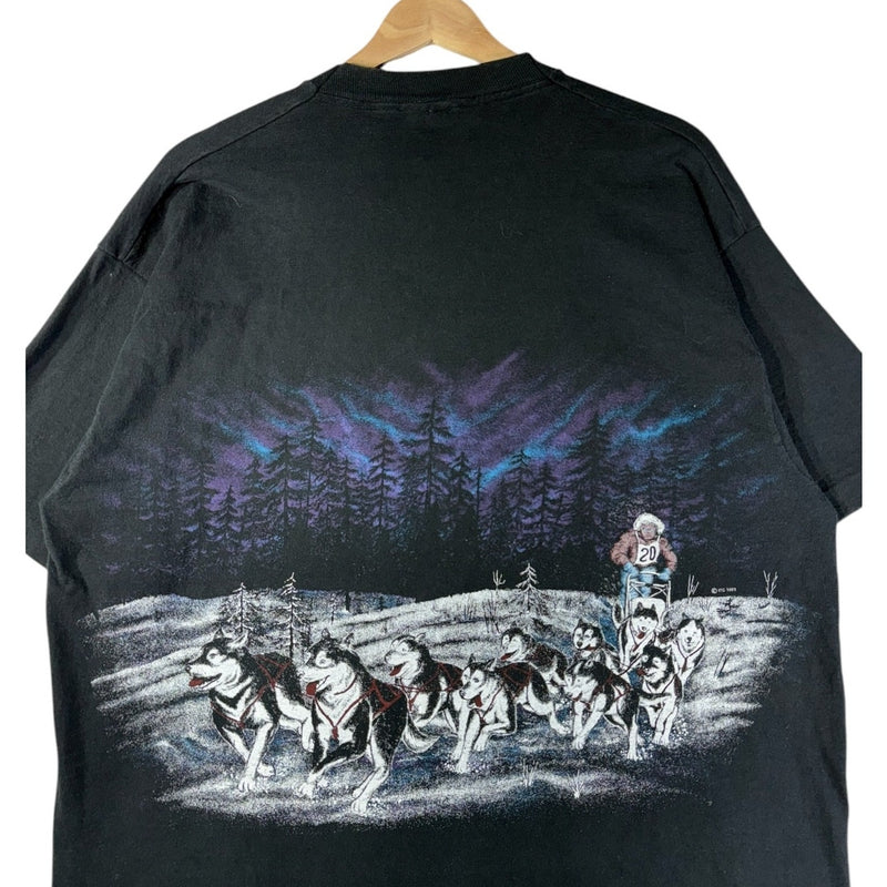 Vintage Iditarod Alaska Dog Sledding T-Shirt