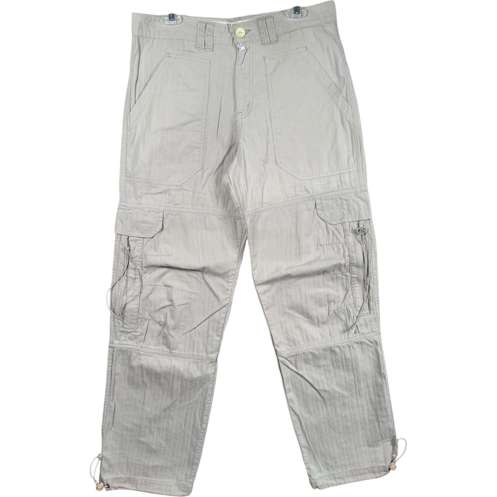 Vintage Prodigy Utility Pocket Adjustable Hem Cargo Pants 33