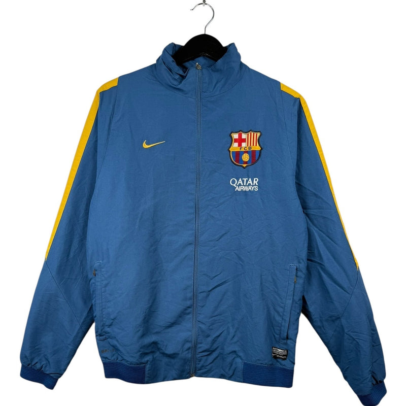 Vintage Nike FC Barcelona Qatar Airways Track Jacket