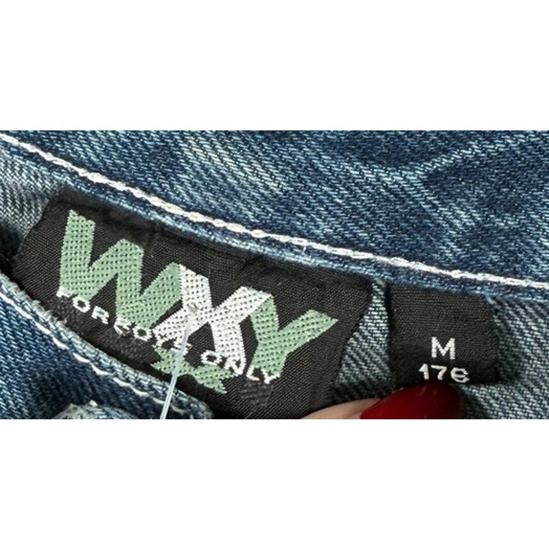 Vintage WXY JNCO Style Straight Leg Denim Jeans 30x31
