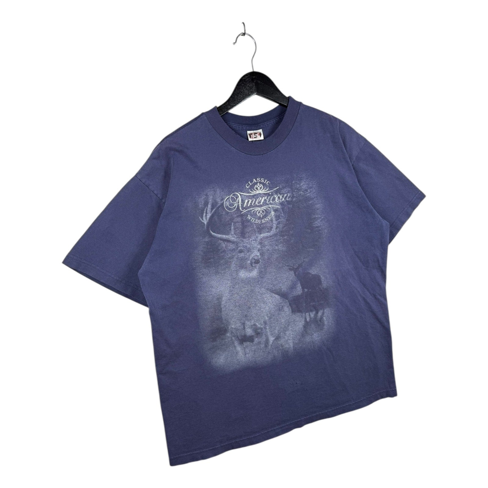 Vintage Deer Graphic Wildlife T-Shirt