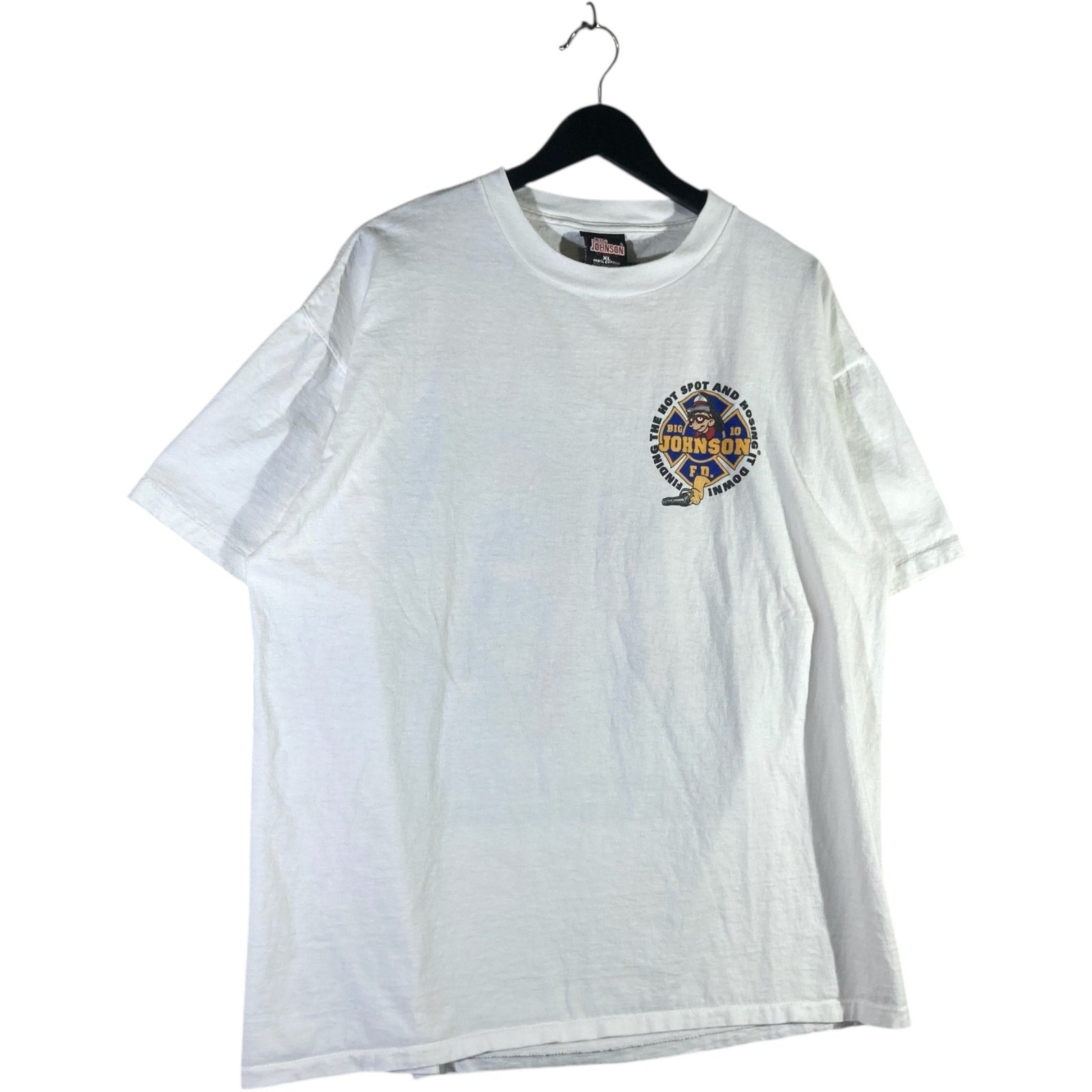 Vintage Big Johnson Fire Department Mullet Tee