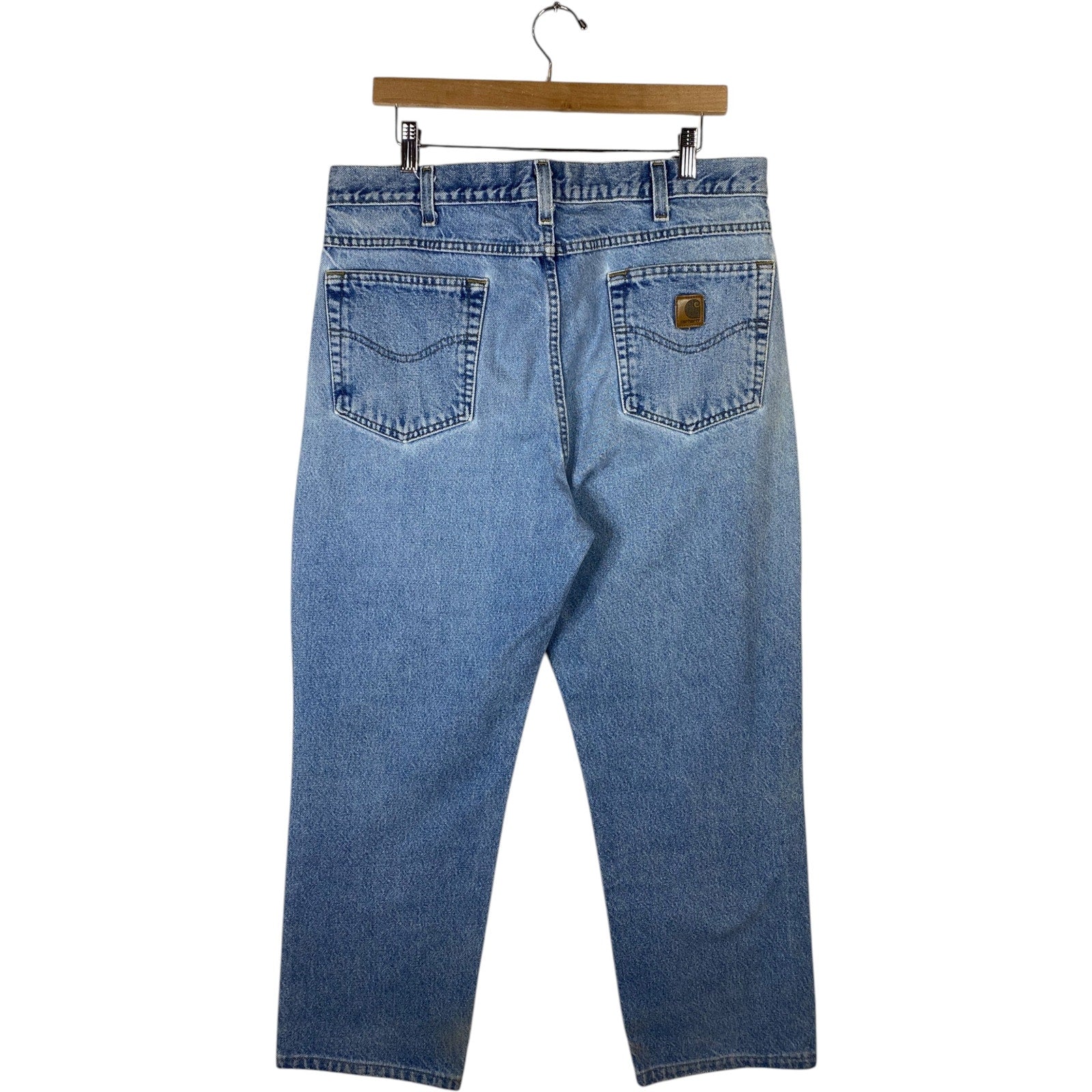 Vintage Carhartt Straight Leg Denim Jeans 36x30