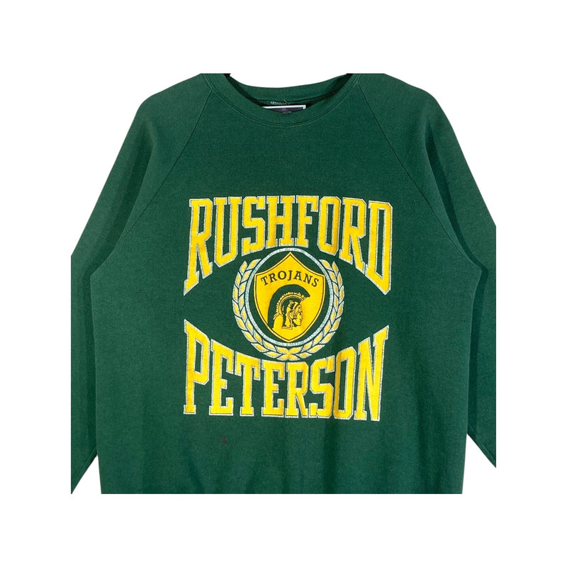 Vintage Rushford Peterson Trojans Crewneck
