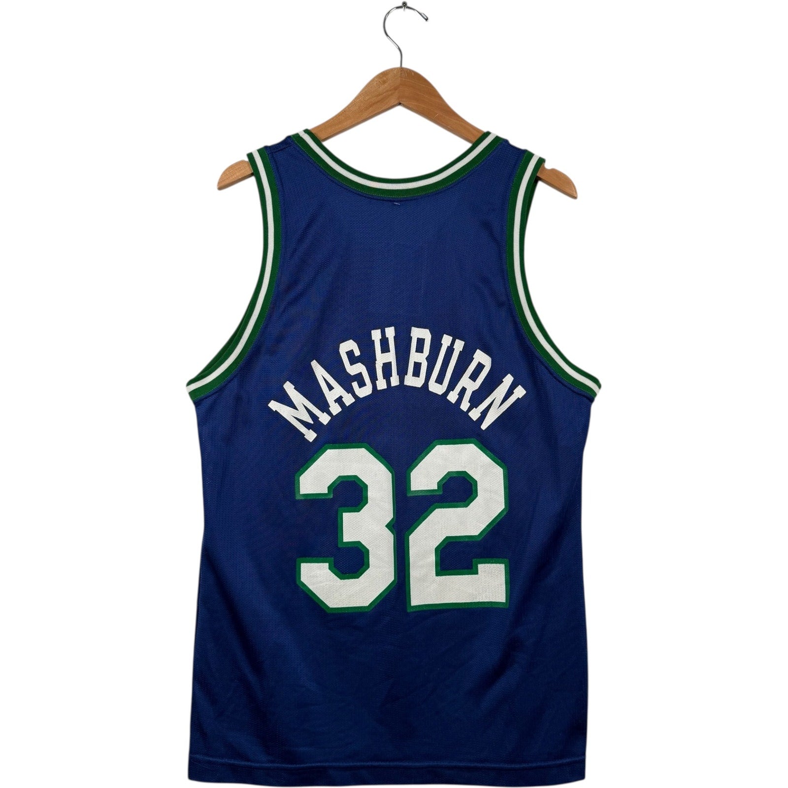 Vintage Dallas Mavericks #32 Jamal Mashburn NBA Jersey