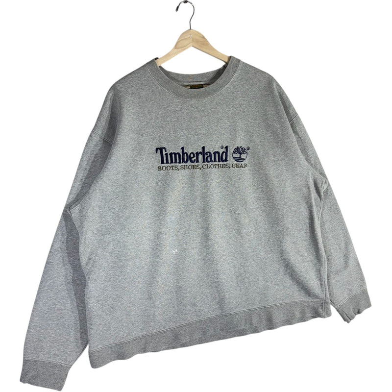 Vintage Timberland Spellout Logo Crewneck