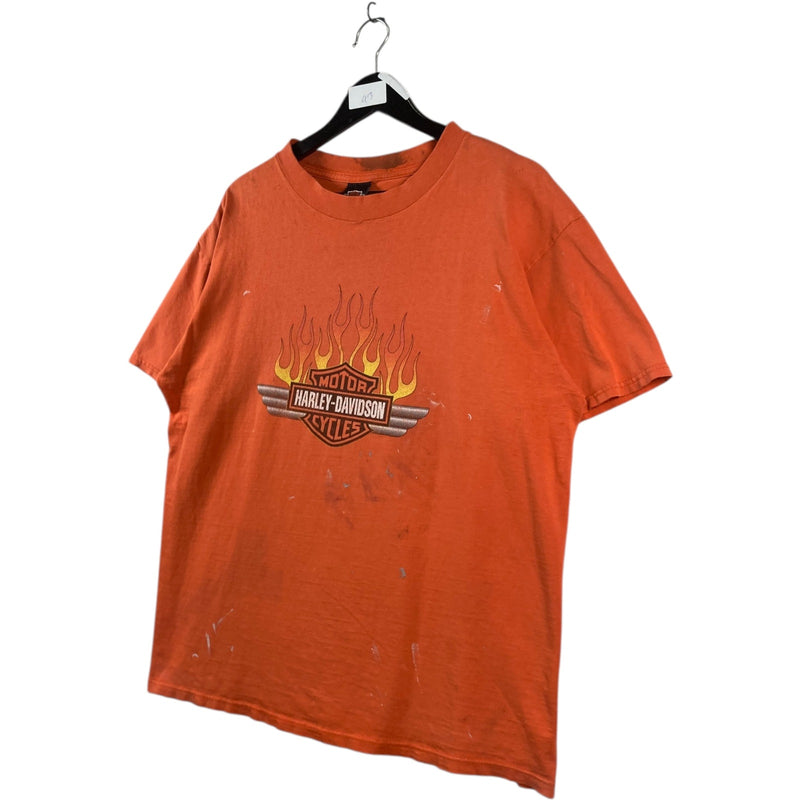 Vintage Harley Davidson Ft. Myers Florida Flames T-Shirt
