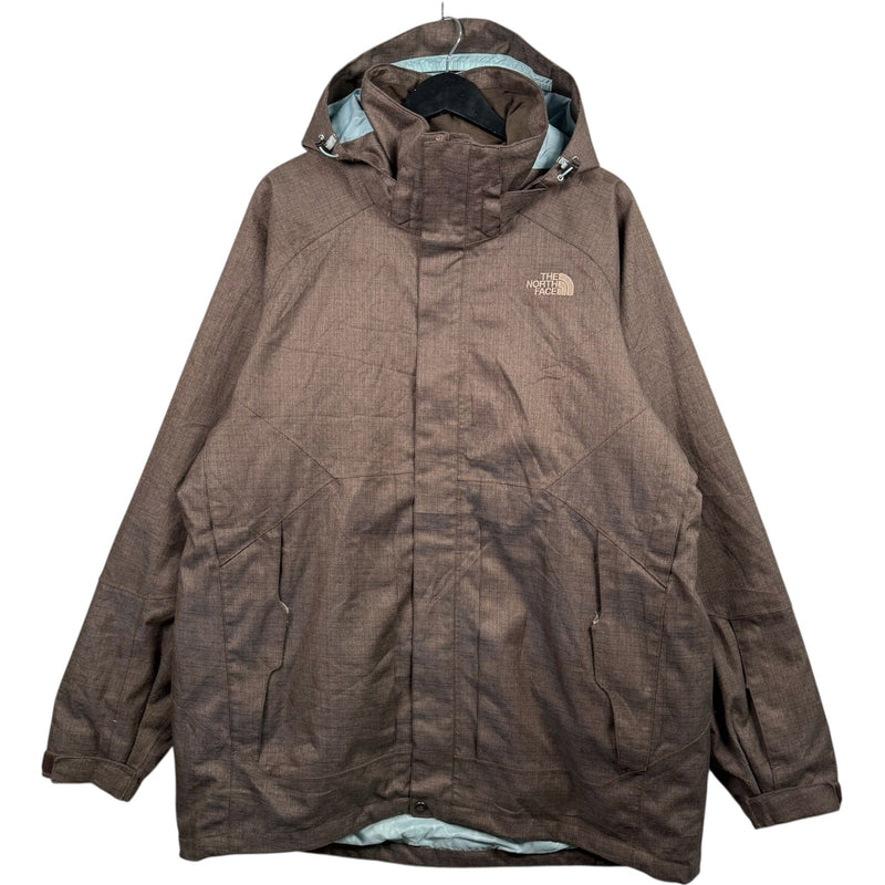 Vintage The North Face Mini Logo Full Zip Long Jacket