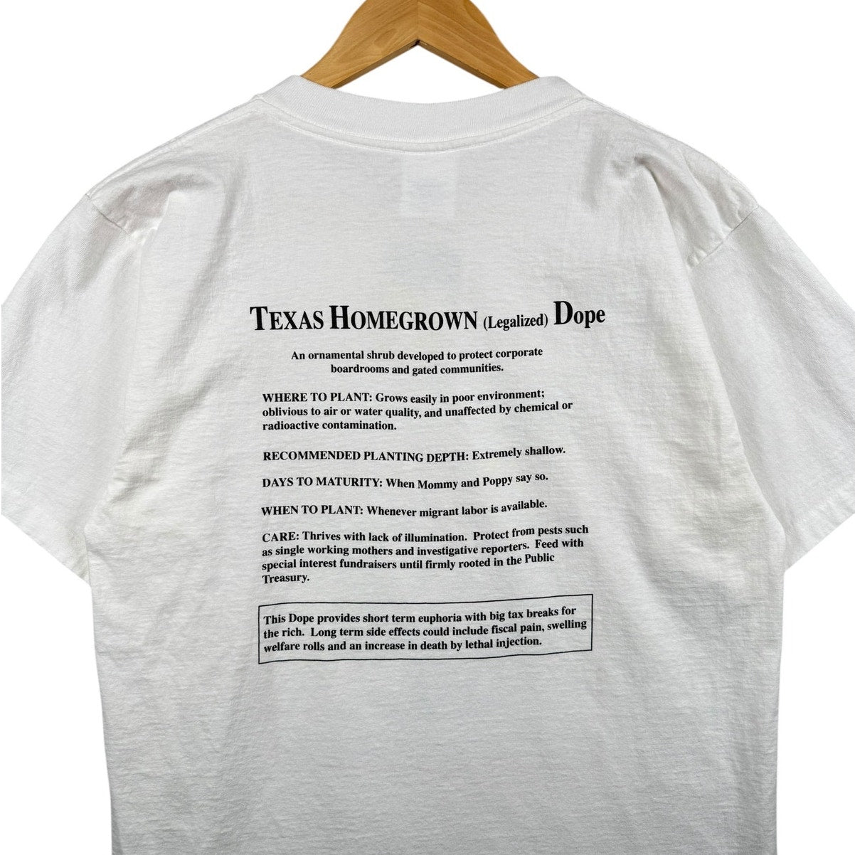 Vintage Texas Homegrown Dope Graphic T-Shirt