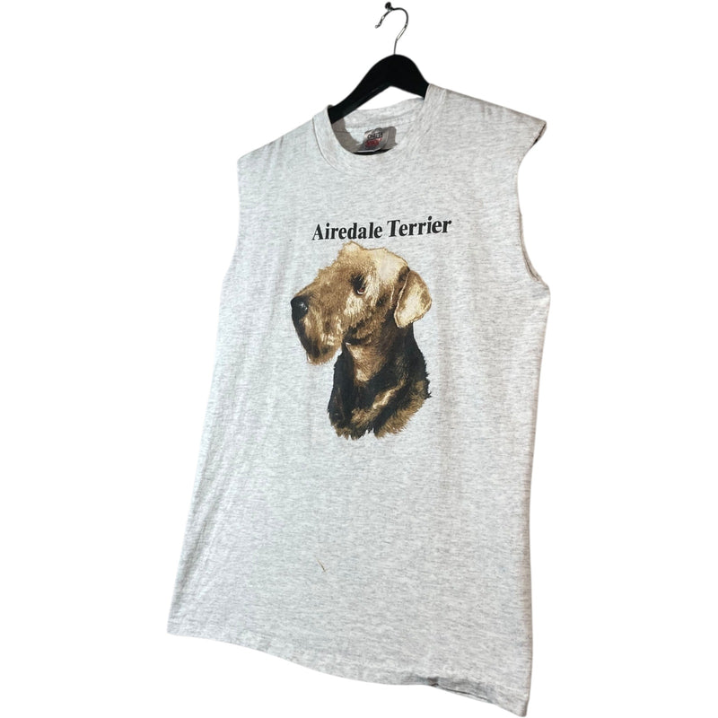 Vintage Oneita Airedale Terrier Tank Top