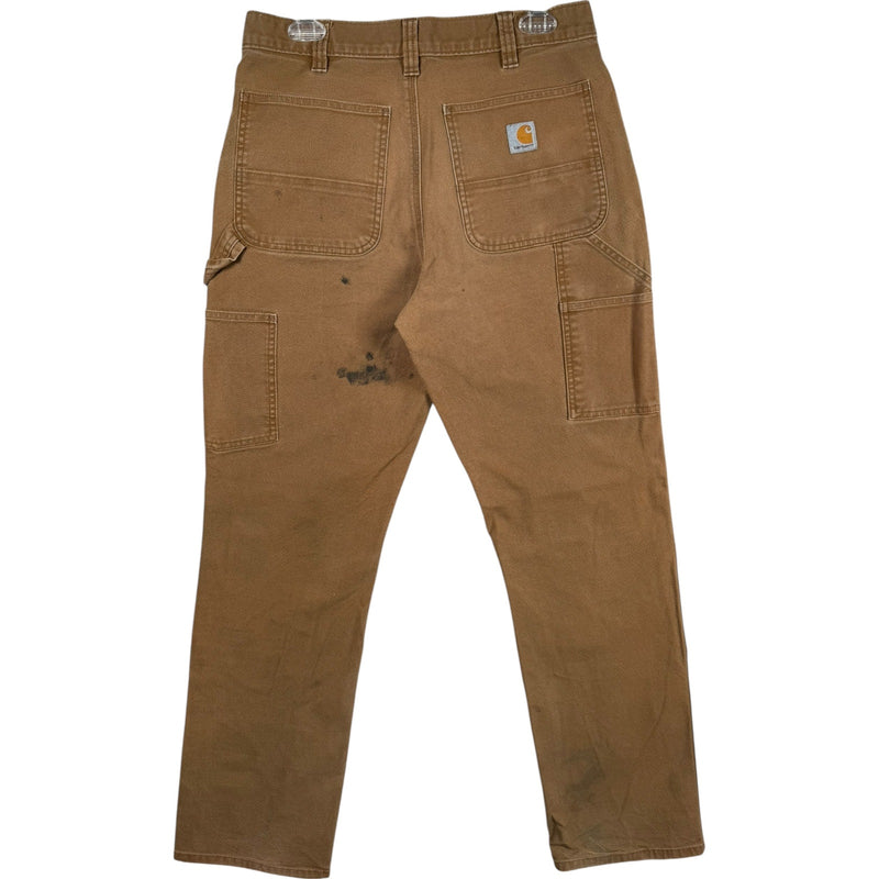 Vintage Carhartt Double Knee Work Distressed Carpenter Pants 32