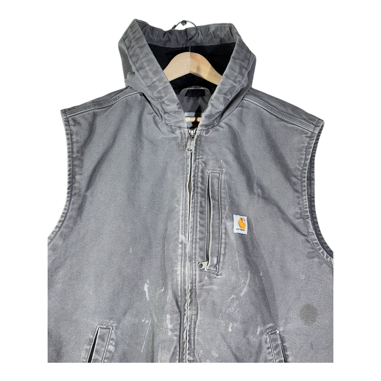 Vintage Carhartt Hooded Workwear Vest