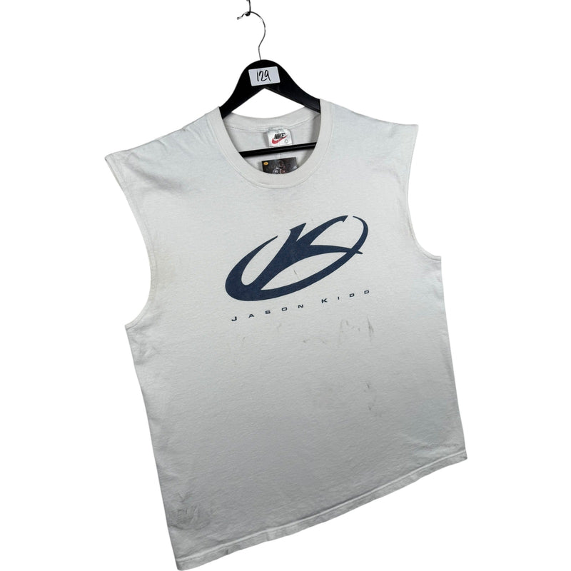 Vintage Nike Print Out Jason Kidd Tank Top