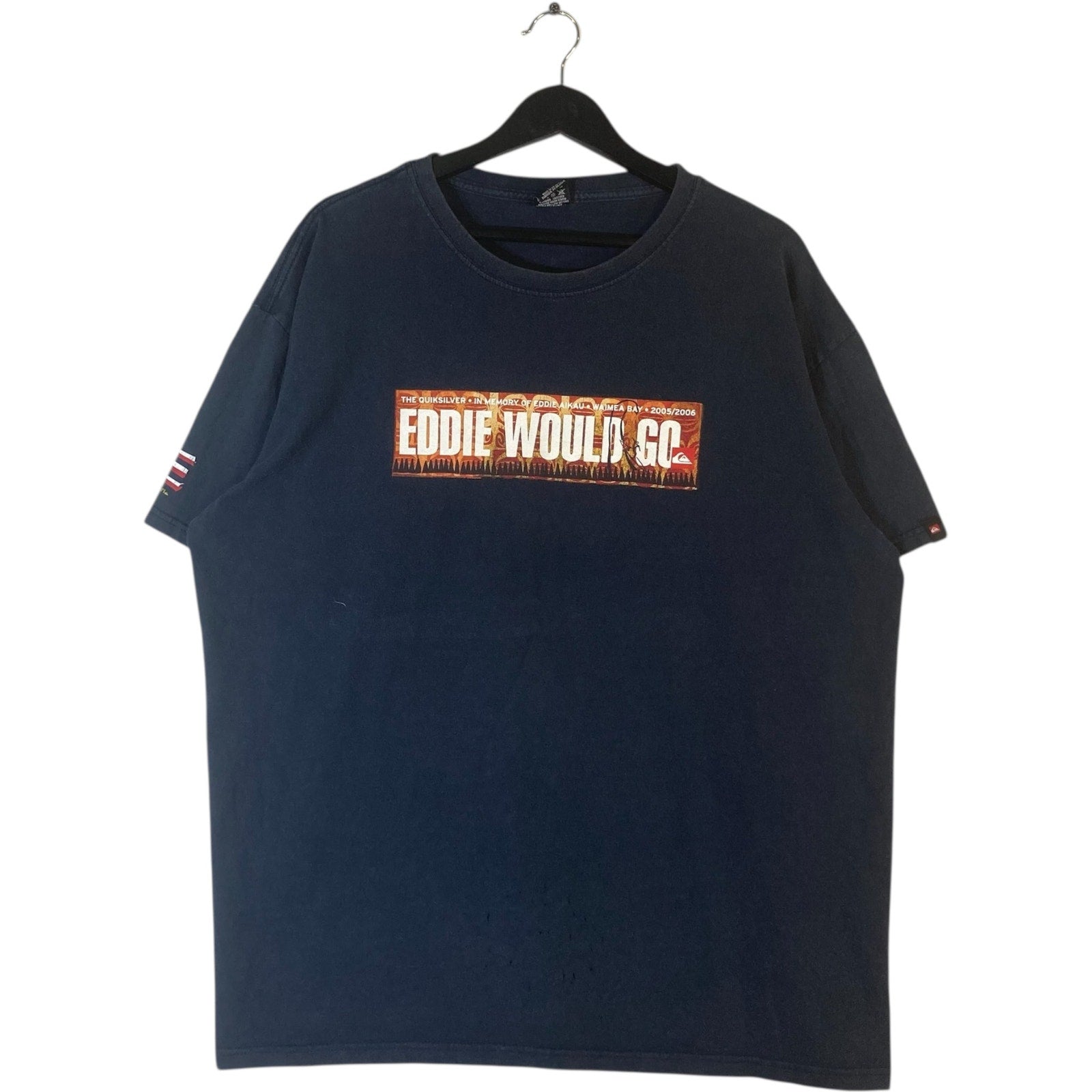 Vintage Quiksilver "Eddie Would Go" Eddie Aikau Memorial Tee