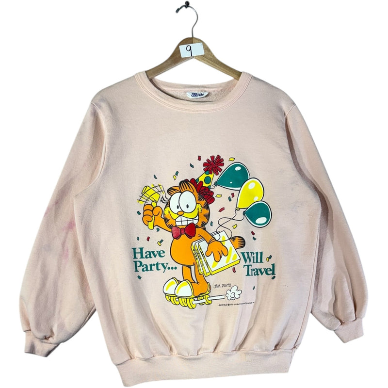 Vintage Garfield Comic Graphic Crewneck