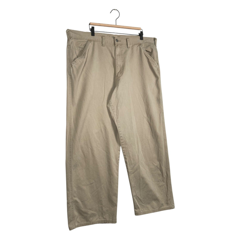 Vintage Levi's Silvertab Khaki Wide Leg Chino Pants 40x30