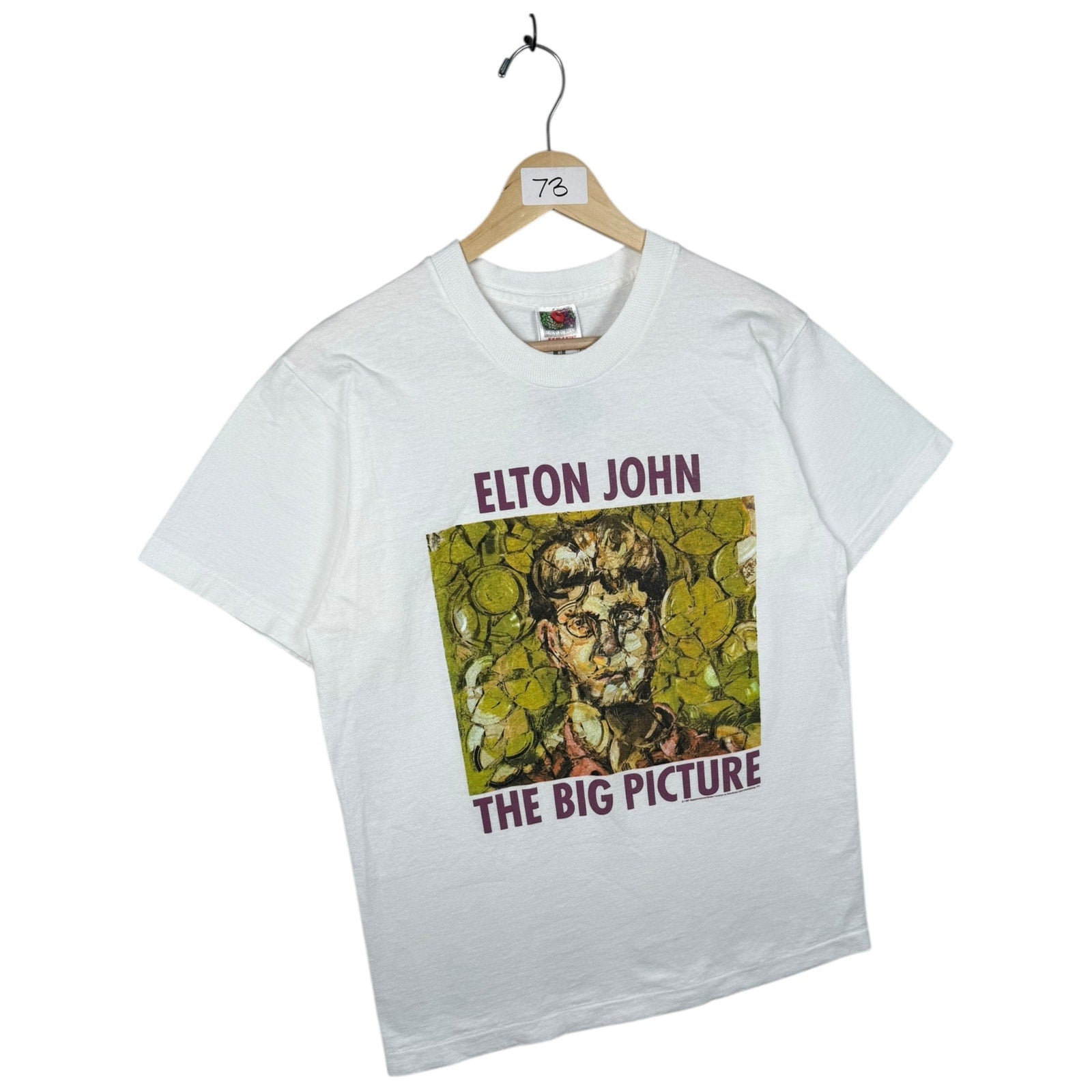 Vintage Elton John The Big Picture Tour T-Shirt