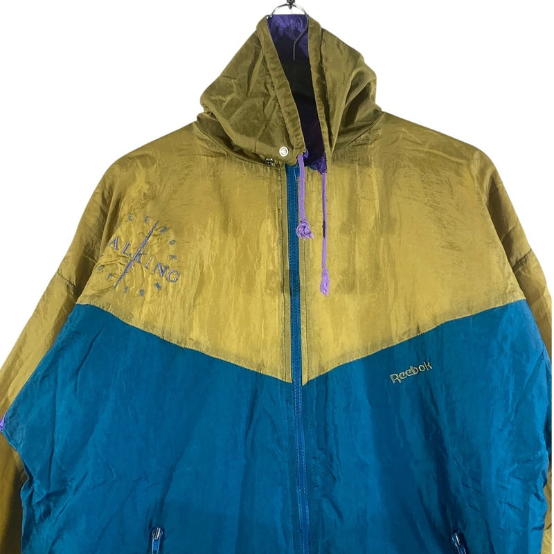 Vintage Reebok Alpino Colorblock Full Zip Windbreaker