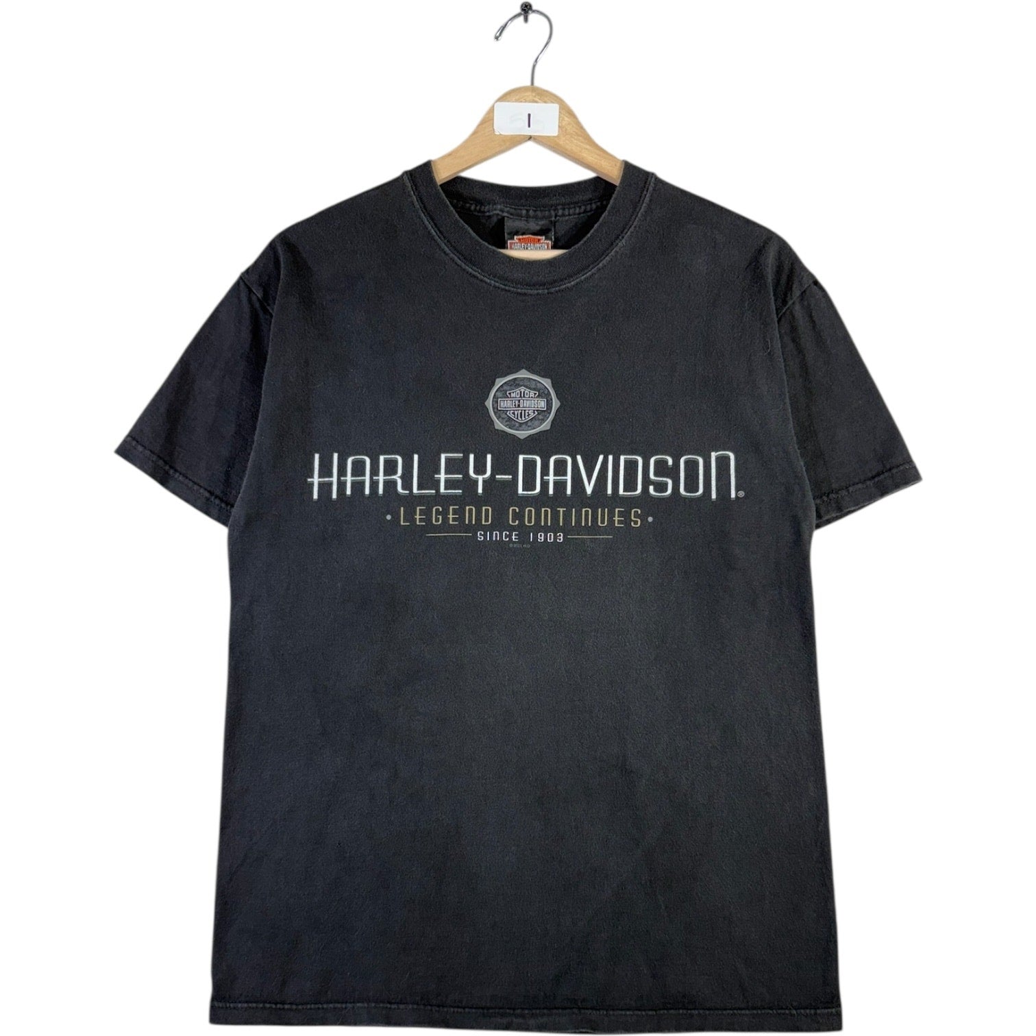 Vintage Harley Davidson Lighthouse New York T-Shirt