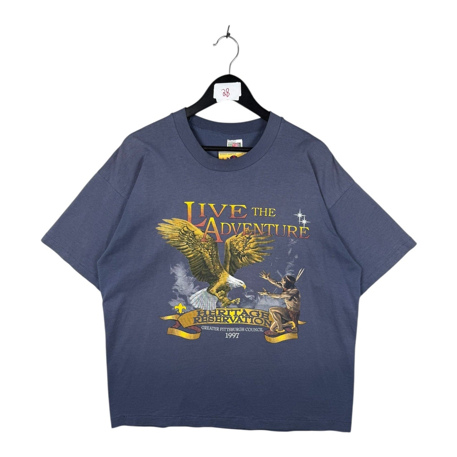 Vintage Live the Adventure Heritage Reservation T-Shirt